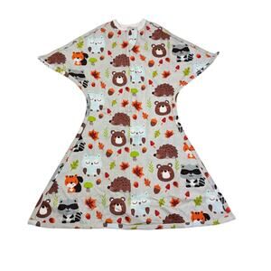 NWOT Sleeping Baby Co. Woodland Animals Zipadee Zip Zippy Sleepsack